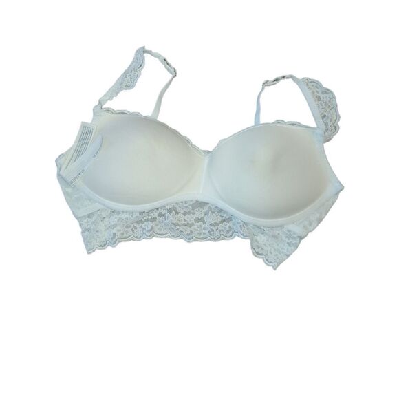 Gilly Hicks Hollister Sydney White Lace Bralette L - Picture 8 of 9